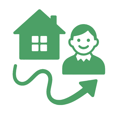 民泊に特化した柔軟なリネン対応