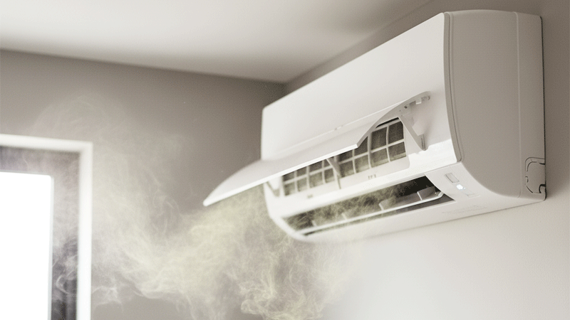 エアコンから嫌な臭いがする