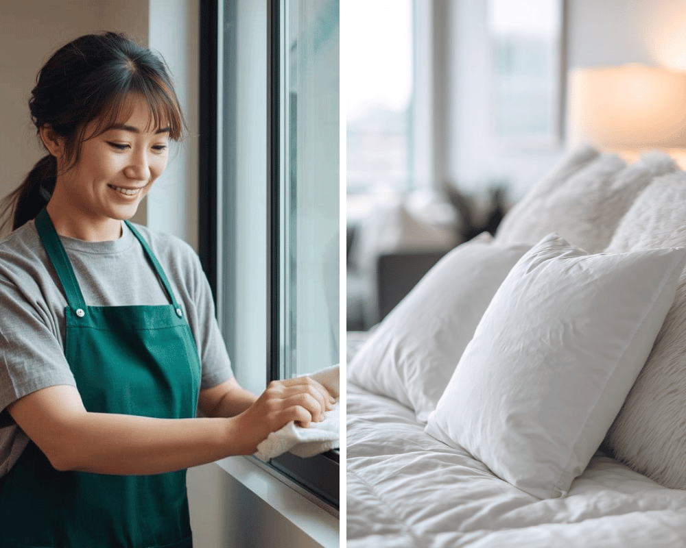 民泊清掃・リネンとセット対応
