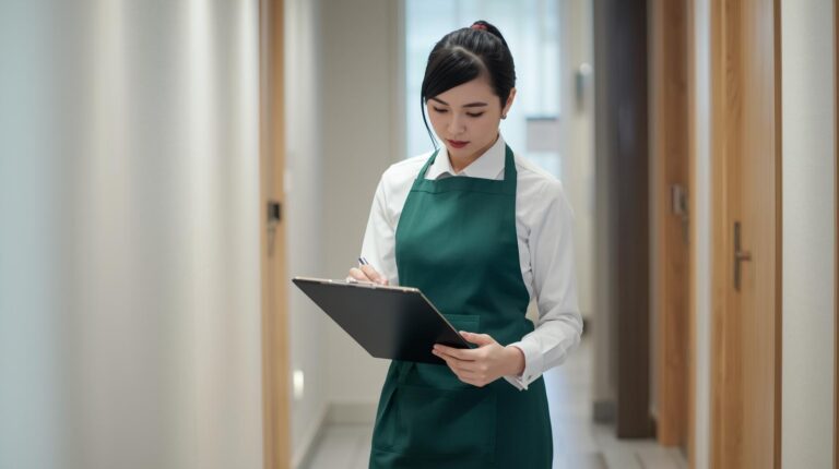 ゲストチェックアウト後の清掃手順を時系列で解説｜ターンオーバー完全ガイド